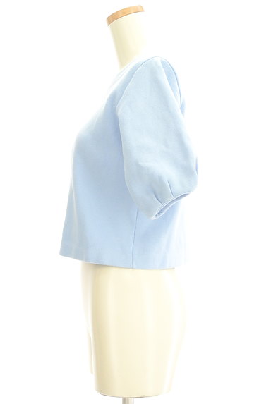 MERCURYDUO（マーキュリーデュオ）の古着「ボリューム袖コンパクトカットソー（カットソー・プルオーバー）」大画像３へ