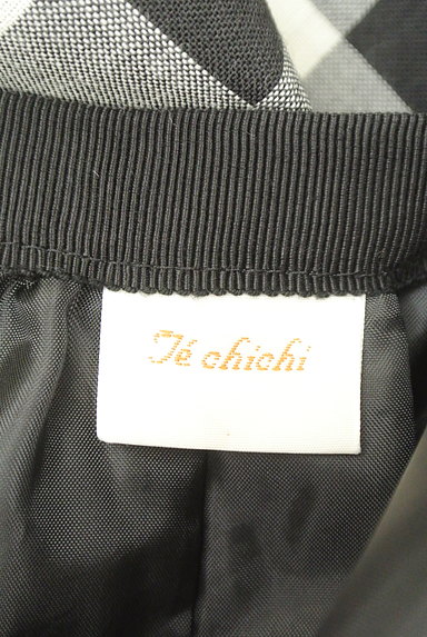 Te chichi（テチチ）の古着「ギンガム台形スカート（スカート）」大画像６へ