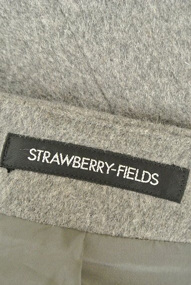 STRAWBERRY-FIELDS（ストロベリーフィールズ）の古着「タックウールスカート（スカート）」大画像６へ