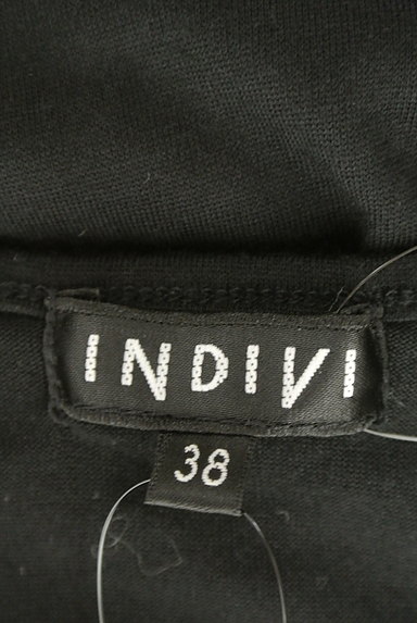 INDIVI（インディヴィ）の古着「カシュクール７分袖カーディガン（カーディガン・ボレロ）」大画像６へ