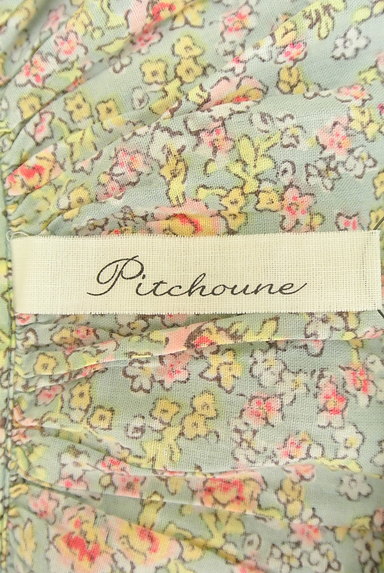 Pitchoune（ピッチュン）の古着「ふんわりシルエットの小花柄ブラウス（カットソー・プルオーバー）」大画像６へ