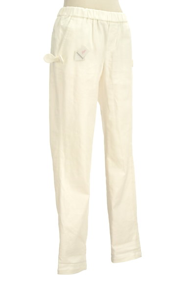 Couture Brooch（クチュールブローチ）の古着「サイドリボンストレートパンツ（パンツ）」大画像４へ