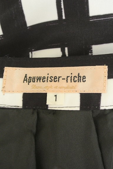 Apuweiser riche（アプワイザーリッシェ）の古着「タックギンガムプリントミニスカート（ミニスカート）」大画像６へ