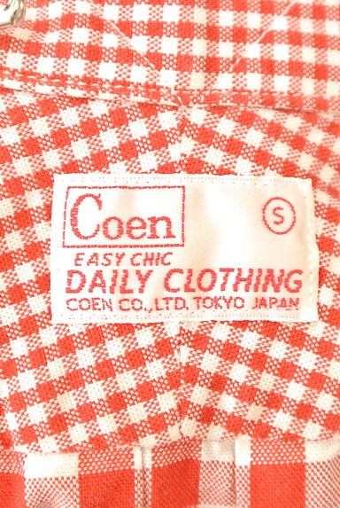 coen（コーエン）の古着「切替ギンガムカジュアルシャツ（カジュアルシャツ）」大画像６へ