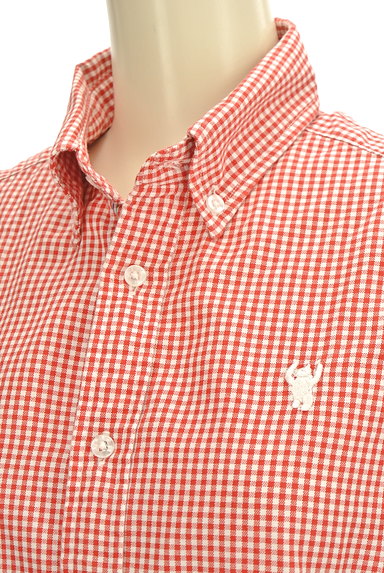 coen（コーエン）の古着「ギンガムチェック柄カラーシャツ（カジュアルシャツ）」大画像４へ