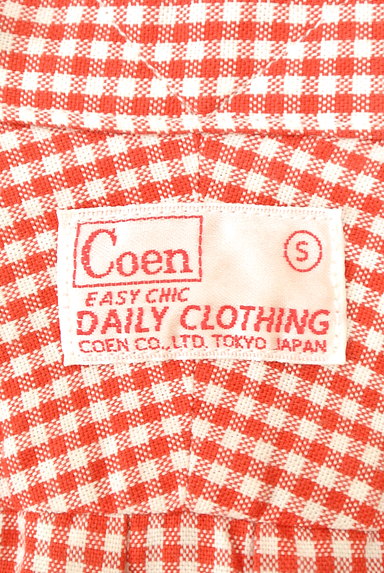 coen（コーエン）の古着「ギンガムチェック柄カラーシャツ（カジュアルシャツ）」大画像６へ