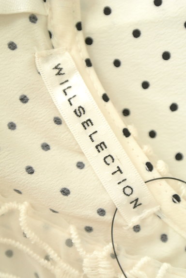WILLSELECTION（ウィルセレクション）の古着「ビジュー＆刺繍カットソー（カットソー・プルオーバー）」大画像６へ
