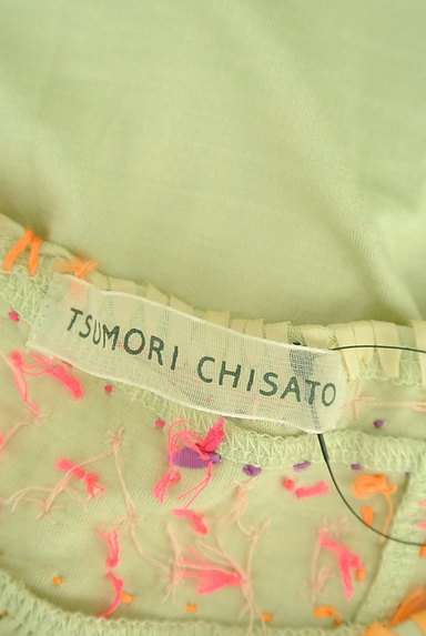 TSUMORI CHISATO（ツモリチサト）の古着「カラフル刺繍カットソー（カットソー・プルオーバー）」大画像６へ