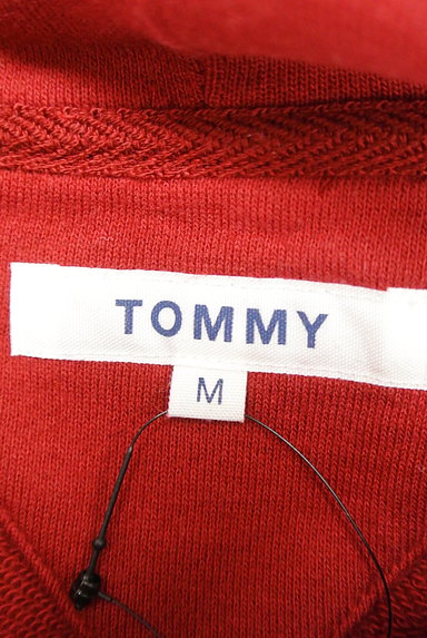 TOMMY（トミー）の古着「刺繍ロゴスウェットパーカー（スウェット・パーカー）」大画像６へ