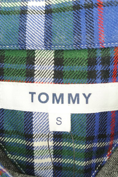 TOMMY（トミー）の古着「柄襟シャツワンピース（ワンピース・チュニック）」大画像６へ