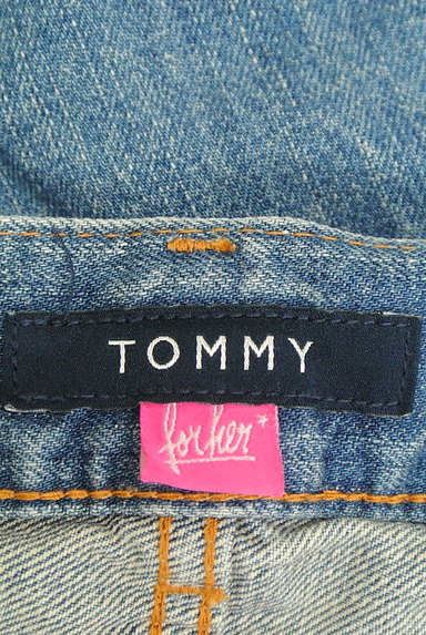 TOMMY（トミー）の古着「ロゴ刺繍ストレートデニム（デニムパンツ）」大画像６へ