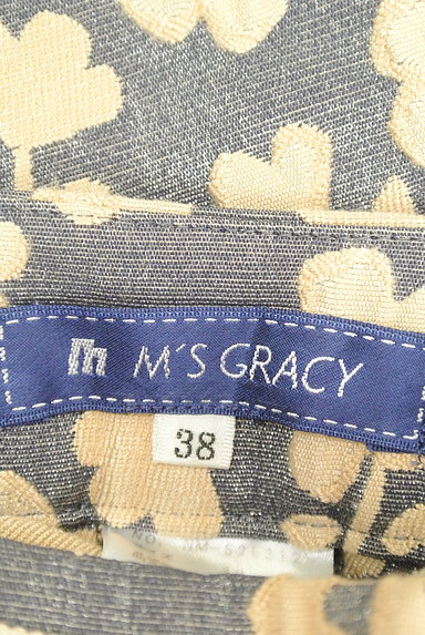 M'S GRACY（エムズグレイシー）の古着「花柄ラメハーフパンツ（パンツ）」大画像６へ