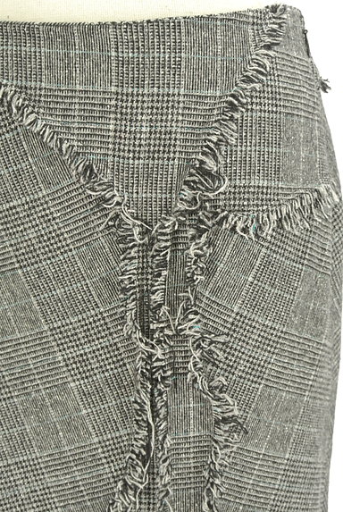 Brahmin（ブラーミン）の古着「ラメチェック柄マーメイドスカート（スカート）」大画像４へ