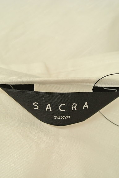 SACRA（サクラ）の古着「刺繍レースブラウス（カットソー・プルオーバー）」大画像６へ