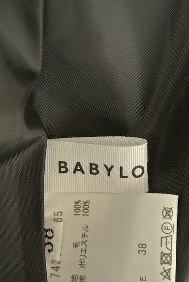 BABYLONE（バビロン）の古着「フラップポケットウールロングスカート（ロングスカート・マキシスカート）」大画像６へ
