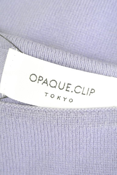 OPAQUE.CLIP（オペークドットクリップ）の古着「ボートネックシンプルニット（ニット）」大画像６へ