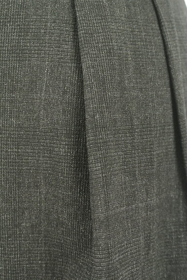 KOOKAI（クーカイ）の古着「チェック柄タックフレアスカート（ロングスカート・マキシスカート）」大画像５へ