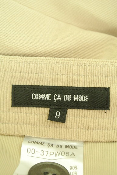 COMME CA DU MODE（コムサデモード）の古着「裾ファスナーストレートパンツ（パンツ）」大画像６へ