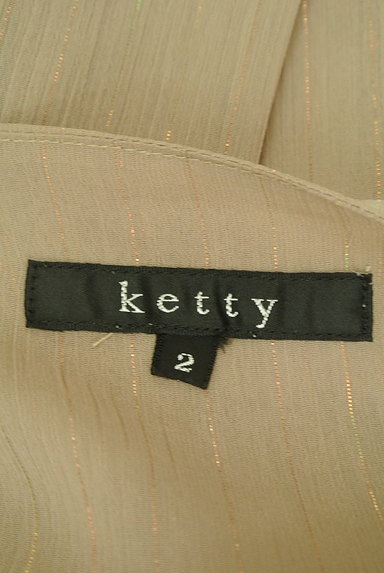 ketty（ケティ）の古着「立体刺繍七分袖ラメシフォントップス（カットソー・プルオーバー）」大画像６へ