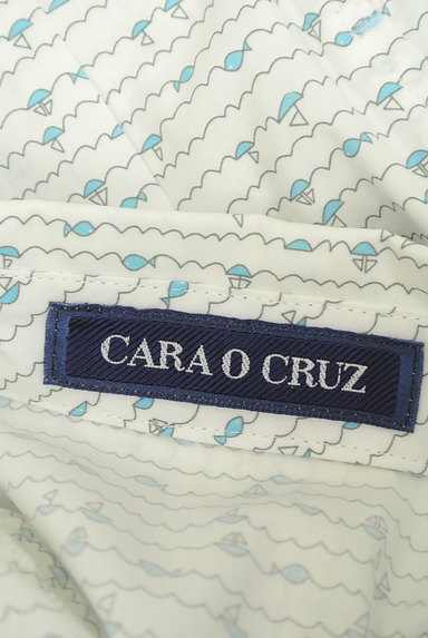CARA O CRUZ（キャラオクルス）の古着「ヨット柄七分袖シャツ（カジュアルシャツ）」大画像６へ