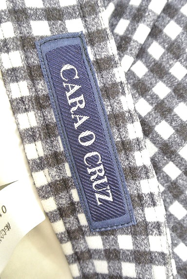CARA O CRUZ（キャラオクルス）の古着「ギンガムチェック柄クロップドパンツ（パンツ）」大画像６へ