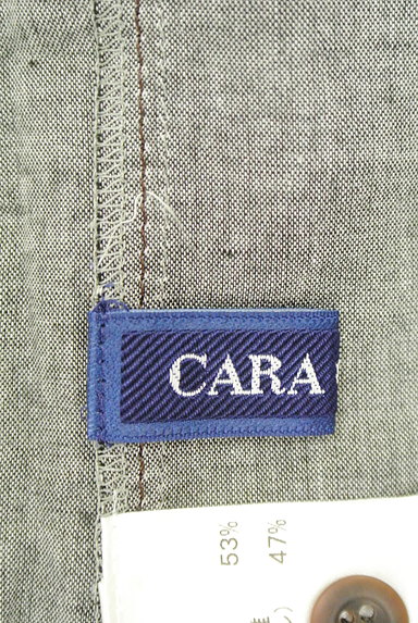 CARA O CRUZ（キャラオクルス）の古着「フロントオープンベスト（ベスト・ジレ）」大画像６へ