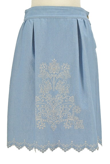KEITA MARUYAMA（ケイタマルヤマ）の古着「刺繍入りダンガリースカート（スカート）」大画像１へ