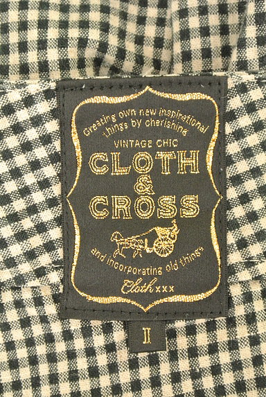 Cloth&Cross（クロス＆クロス）の古着「ギンガムチェックガーリーパンツ（パンツ）」大画像６へ