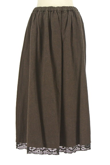 SM2（サマンサモスモス）の古着「裾レースロングギャザースカート（ロングスカート・マキシスカート）」大画像１へ