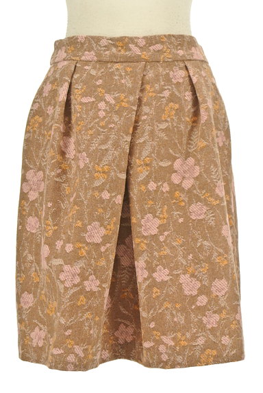 Couture Brooch（クチュールブローチ）の古着「ふんわり花柄起毛スカート（ミニスカート）」大画像１へ