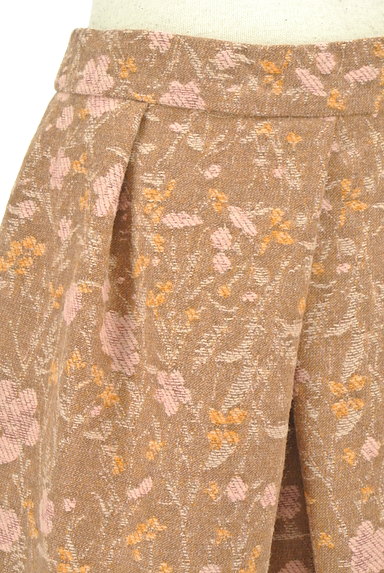 Couture Brooch（クチュールブローチ）の古着「ふんわり花柄起毛スカート（ミニスカート）」大画像４へ