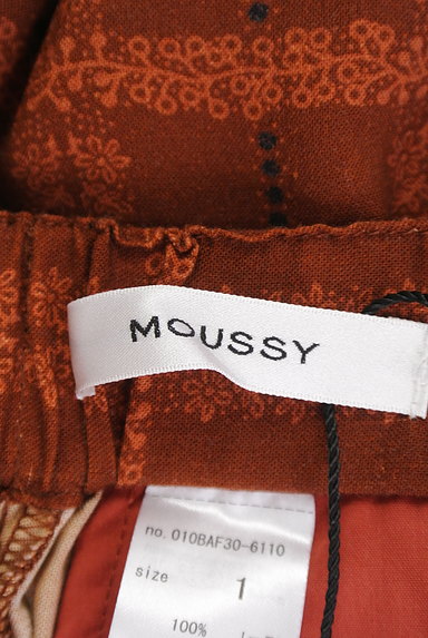 MOUSSY（マウジー）の古着「小花チェック柄ワイドパンツ（パンツ）」大画像６へ