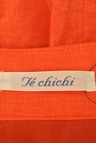 Te chichi（テチチ）の古着「リネンフリルワンピース（ワンピース・チュニック）」大画像６へ