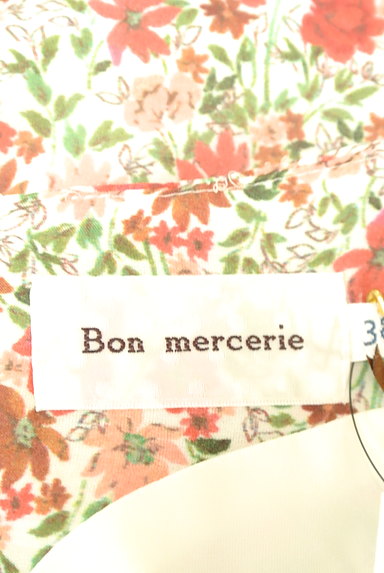 Bon mercerie（ボンメルスリー）の古着「ウエストゴム花柄ワンピース（ワンピース・チュニック）」大画像６へ