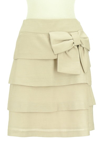 Couture Brooch（クチュールブローチ）の古着「リボン付きティアードフリルスカート（スカート）」大画像１へ