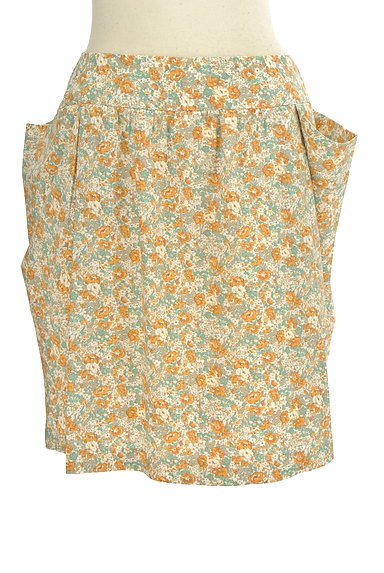 Te chichi（テチチ）の古着「サイドデザインポケット小花柄スカート（スカート）」大画像１へ