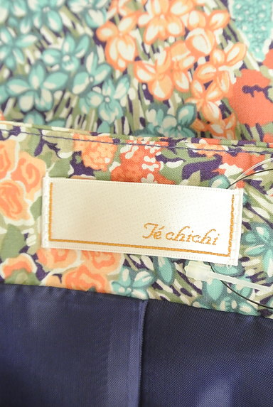 Te chichi（テチチ）の古着「袖リボン花柄ワンピース（ワンピース・チュニック）」大画像６へ