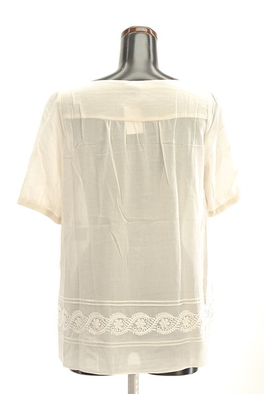 Te chichi（テチチ）の古着「透けシフォン裾刺繍カットソー。（カットソー・プルオーバー）」大画像２へ