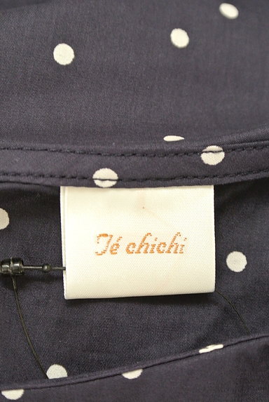 Te chichi（テチチ）の古着「ドット柄襟付きカットソー（カットソー・プルオーバー）」大画像６へ