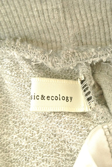 earth music&ecology（アースミュージック＆エコロジー）の古着「スウェットフレアミニスカート（ミニスカート）」大画像６へ