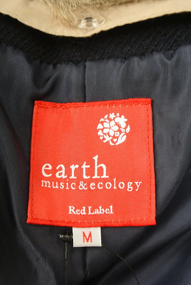 earth music&ecology（アースミュージック＆エコロジー）の古着「フェイクファー襟ロングコート（コート）」大画像６へ