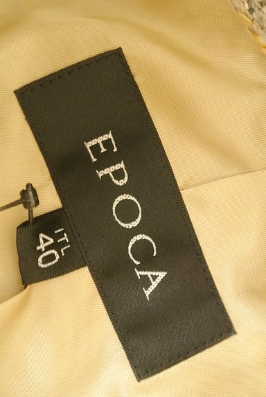 EPOCA（エポカ）の古着「ハイネックツイードロングコート（コート）」大画像６へ