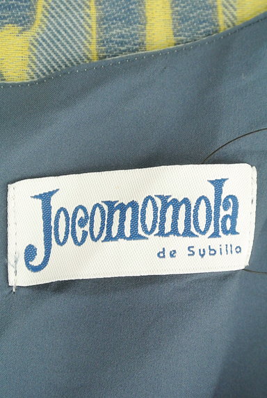 Jocomomola（ホコモモラ）の古着「刺繍バイカラーワンピース（ワンピース・チュニック）」大画像６へ