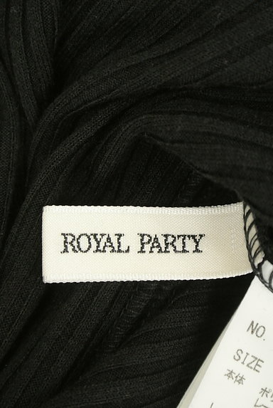 ROYAL PARTY（ロイヤルパーティ）の古着「スタンドカラー袖レースリブワンピース（ワンピース・チュニック）」大画像６へ