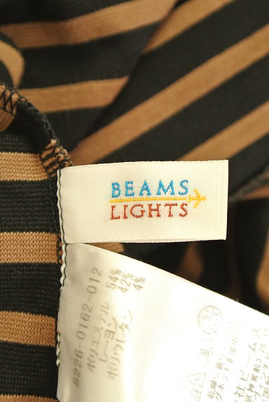 BEAMS LIGHTS（ビームスライツ）の古着「ウエスト切替ボーダーワンピース（ワンピース・チュニック）」大画像６へ