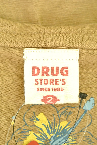 drug store's（ドラッグストアーズ）の古着「フード付き刺繍ロングカットソー（カットソー・プルオーバー）」大画像６へ