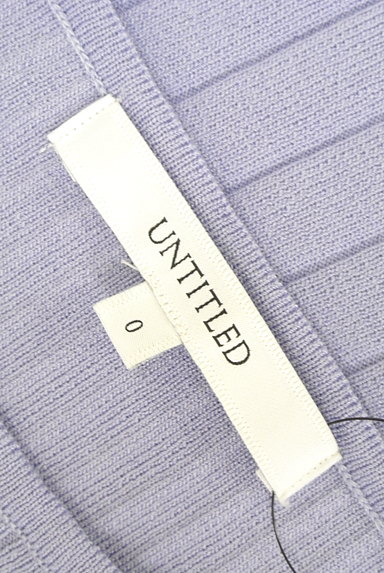 UNTITLED（アンタイトル）の古着「カラーリブ切替7分袖ニット（ニット）」大画像６へ