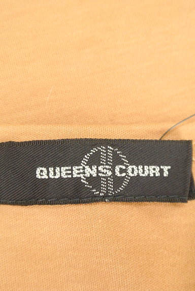 QUEENS COURT（クイーンズコート）の古着「刺繍ロゴカラーＴシャツ（Ｔシャツ）」大画像６へ