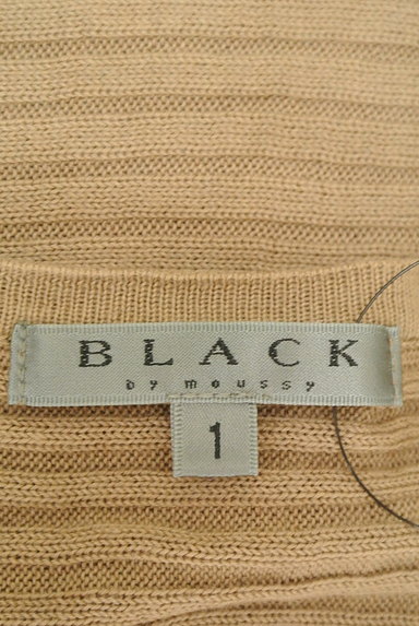 BLACK BY MOUSSY（ブラックバイマウジー）の古着「フレンチスリーブニット（ニット）」大画像６へ
