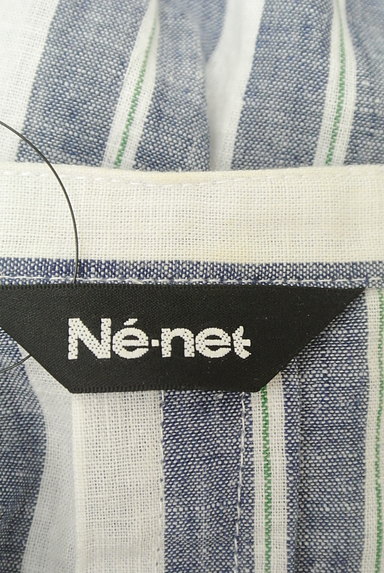 Ne-net（ネネット）の古着「ストライプルーズシャツロングワンピース（ワンピース・チュニック）」大画像６へ